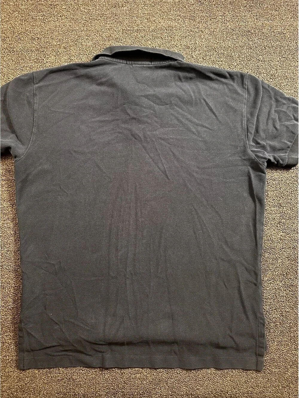 Polo Ralph Lauren Mens M Black Polo Red Pony Logo